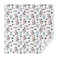 thumbnail image 1 of White Cow Milk Pattern Square Tablecloth,Waterproof Square Table Cover,Wipeable Spillproof Washable Table Cover for Home Kitchen Party Decor 42"X42"(107x107cm), 1 of 6