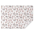 thumbnail image 1 of White Cow Milk Strawberry Pattern Rectangle Tablecloth 60"x84",Waterproof Polyester Rectangle Table Cloth, Wipeable Spillproof Polyester Tablecloth for Dining, Camping, Indoor and Outdoor, 1 of 5