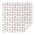 thumbnail image 1 of White Cow Moo Colorful Pattern Square Tablecloth,Waterproof Square Table Cover,Wipeable Spillproof Washable Table Cover for Home Kitchen Party Decor 60"x60"(152x152cm), 1 of 6