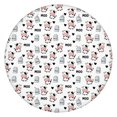 thumbnail image 1 of White Cow Moo Milk Pattern Round Fitted Tablecloth with Elastic Edge,Dining Table Cover Waterproof,Outdoor Round Tablecloth for Camping,Dining,Indoor and Outdoor, 1 of 7