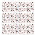 thumbnail image 1 of White Cow Moo Pattern Summer Placemats Table Placemats Set Of 6-Linen Kitchen Washable Placemats Table Mats 11.8"x17.7" Non-Slip Heat Resistant, 1 of 5