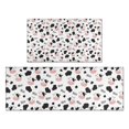 thumbnail image 1 of White Cow Moo Spot Pattern Kitchen Rugs Sets Of 2,Anti Fatigue Kitchen Mat Rugs Non Slip Washable,Decorative Kitchen Floor Mats for Kitchen,Sink,Laundry,17"x30"+17"x47", 1 of 7