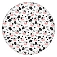 thumbnail image 1 of White Cow Moo Spot Pattern Round Fitted Tablecloth with Elastic Edge,Dining Table Cover Waterproof,Outdoor Round Tablecloth for Camping,Dining,Indoor and Outdoor, 1 of 7
