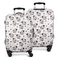 thumbnail image 1 of White Cow Strawberry Heart Pattern Luggage Cover Fashion Suitcase Cover Baggage Covers Fit 25-28 Inch Luggage (Go Travel), 1 of 5