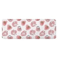 thumbnail image 1 of White Cow Strawberry Jar Pattern Kitchen Rug Mat,Kitchen Runner Rugs Non Skid Washable,Decorative Kitchen Floor Mats for Kitchen,Sink,Laundry,17"x47.2", 1 of 7