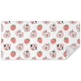 thumbnail image 1 of White Cow Strawberry Jar Pattern Rectangle Tablecloth 60"x120",Waterproof Polyester Rectangle Table Cloth, Wipeable Spillproof Polyester Tablecloth for Dining, Camping, Indoor and Outdoor, 1 of 6