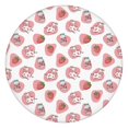 thumbnail image 1 of White Cow Strawberry Jar Pattern Round Fitted Tablecloth with Elastic Edge,Dining Table Cover Waterproof,Outdoor Round Tablecloth for Camping,Dining,Indoor and Outdoor, 1 of 7