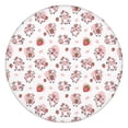 thumbnail image 1 of White Cow Strawberry Pattern Round Fitted Tablecloth with Elastic Edge,Dining Table Cover Waterproof,Outdoor Round Tablecloth for Camping,Dining,Indoor and Outdoor, 1 of 7