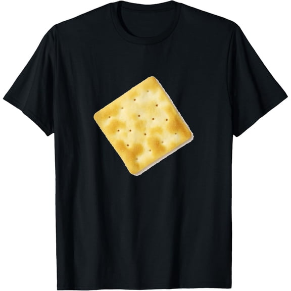 White Cracker Shirt - Funny Salty Soda Crackers T-Shirt T-Shirt