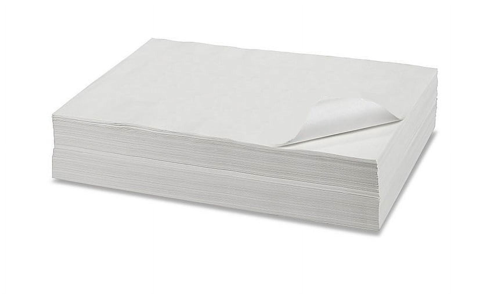 White Craft Paper - 100 Sheets of 18 x 24; Ideal for Paints