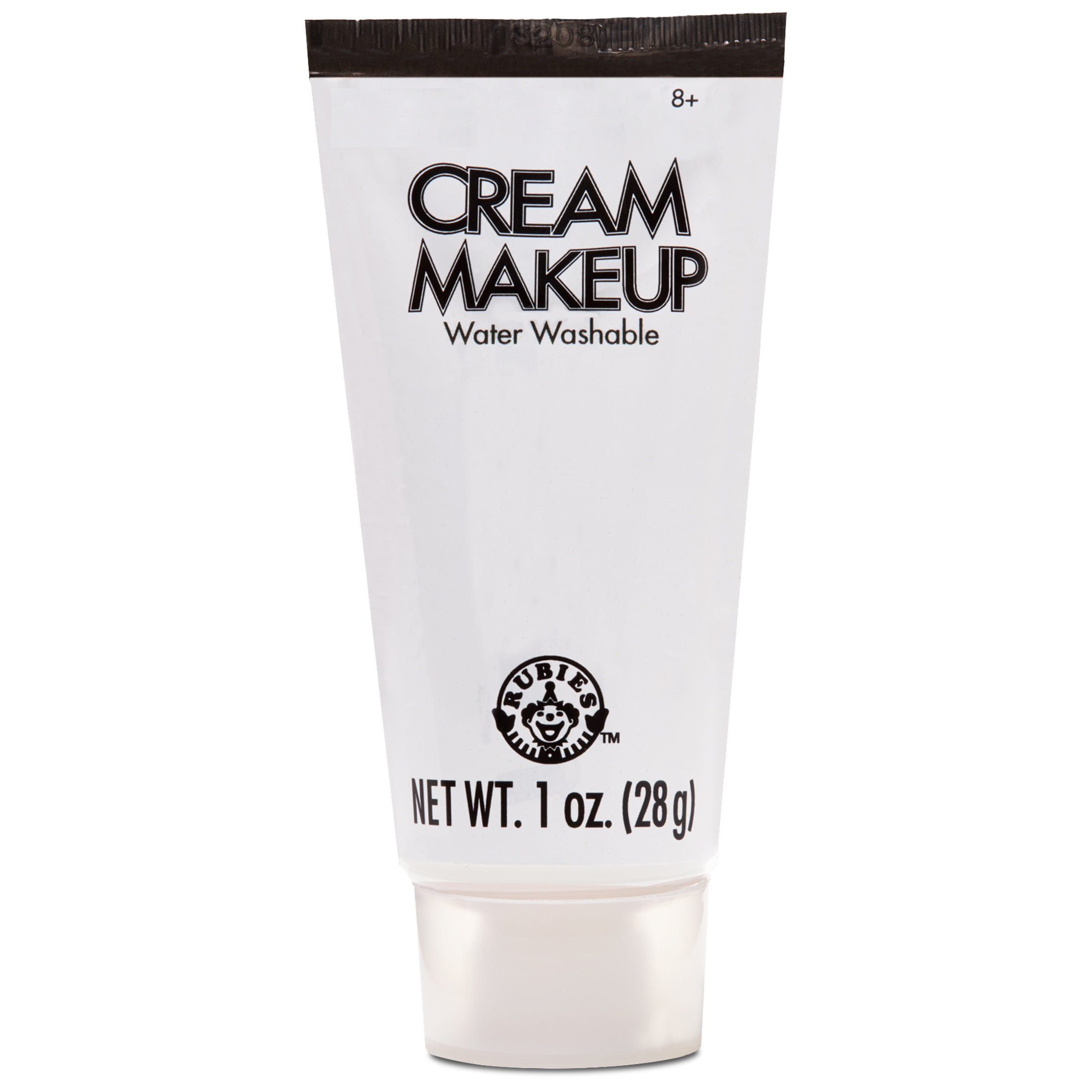 Forum Novelties 3.4 Oz White Fx Washable Body Face Paint Sports Fan  Halloween Cream Tube Makeup