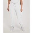 thumbnail image 1 of White Cross Fit Elastic Waist Jogger Scrub Pants, 1 of 10