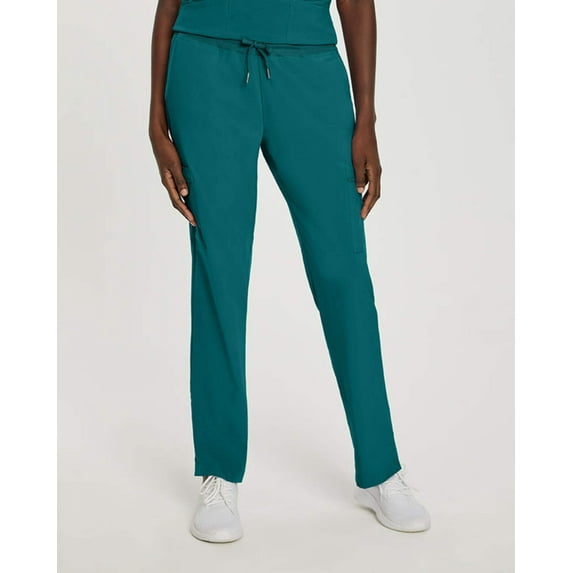 White Cross Fit Tall Comfortable Cargo Scrub Pants