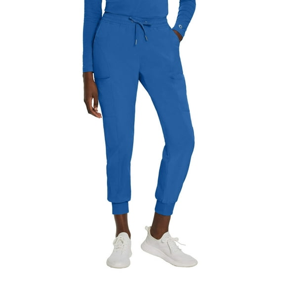 White Cross Fit Tall Jogger Scrub Pants