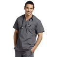 thumbnail image 1 of White Cross Mens V-Neck Scrub Top, 1 of 2
