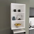 thumbnail image 1 of White Cube Shelf | Perfect for Bedroom or Office | Quick Setup and Long-Lasting Use, 1 of 3