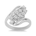 thumbnail image 1 of White Cubic Zirconia Elegant Ring .925 Sterling Silver Band Jewelry Female Male Unisex Size 5, 1 of 4