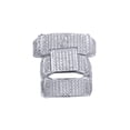 thumbnail image 1 of AFFY White Cubic Zirconia Engagement & Wedding Trio Band Ring Set In 14k White Gold Over Sterling Silver (3 Cttw), 1 of 1