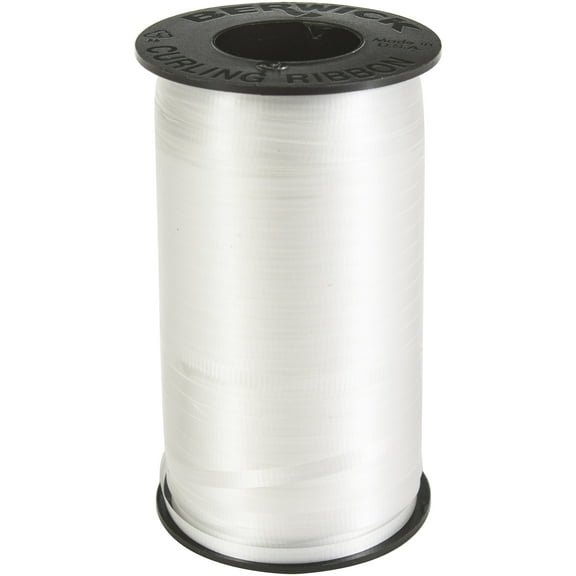 White Curling Ribbon