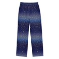 thumbnail image 1 of White Cute Cartoon Stars Pajama Pants Soft and Lightweight Elastic Waistband Pajama Pants, 1 of 8