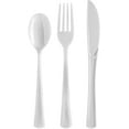 thumbnail image 1 of White Cutlery Combo Pack - 144 Ct., 1 of 8