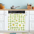 thumbnail image 1 of White Daisy Dishwasher Magentic Cover, Kitchen Magnet Refrigerator Decal, Home Appliances Stickers 20inch W x 26inch H Home Decor, 1 of 5