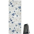 thumbnail image 1 of White Daisy Flower Pattern Hot Yoga Mat Towel Non Slip for Hot Yoga - Quick-Drying Yoga Mat Cover with 4 Corner Pockets with Travel Bag - Hot Yoga Towel Non Slip Grip Moisture Wicking Sweat 70"x26", 1 of 6