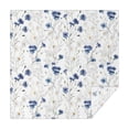 thumbnail image 1 of White Daisy Flower Pattern Square Tablecloth,Waterproof Square Table Cover,Wipeable Spillproof Washable Table Cover for Home Kitchen Party Decor 52"x52"(132x132cm), 1 of 6