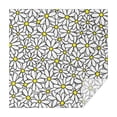 thumbnail image 1 of White Daisy Flower Yellow Centers Pattern Square Tablecloth,Waterproof Square Table Cover,Wipeable Spillproof Washable Table Cover for Home Kitchen Party Decor 60"x60"(152x152cm), 1 of 6
