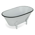 thumbnail image 1 of White Decorative Metal Bathtub, 1 of 1