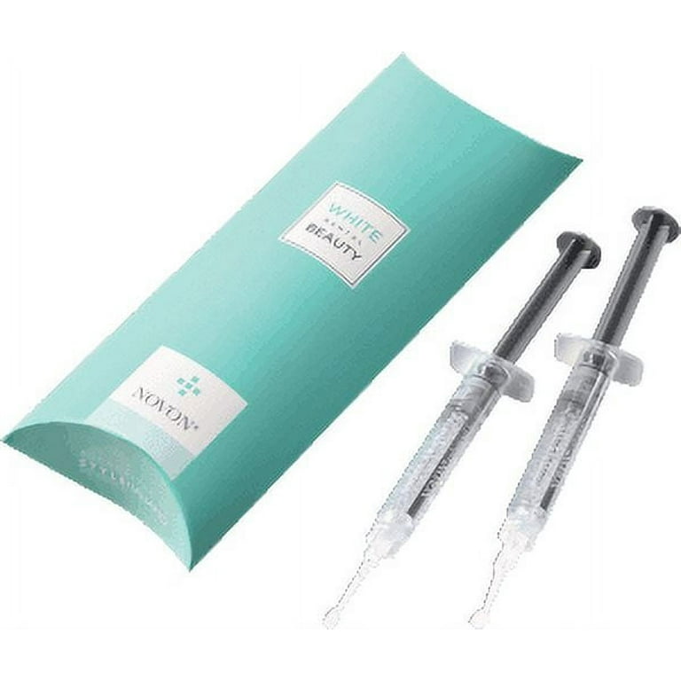 White Dental Beauty Teeth Whitening Gel Syringe Refill, 2x3ml, 16