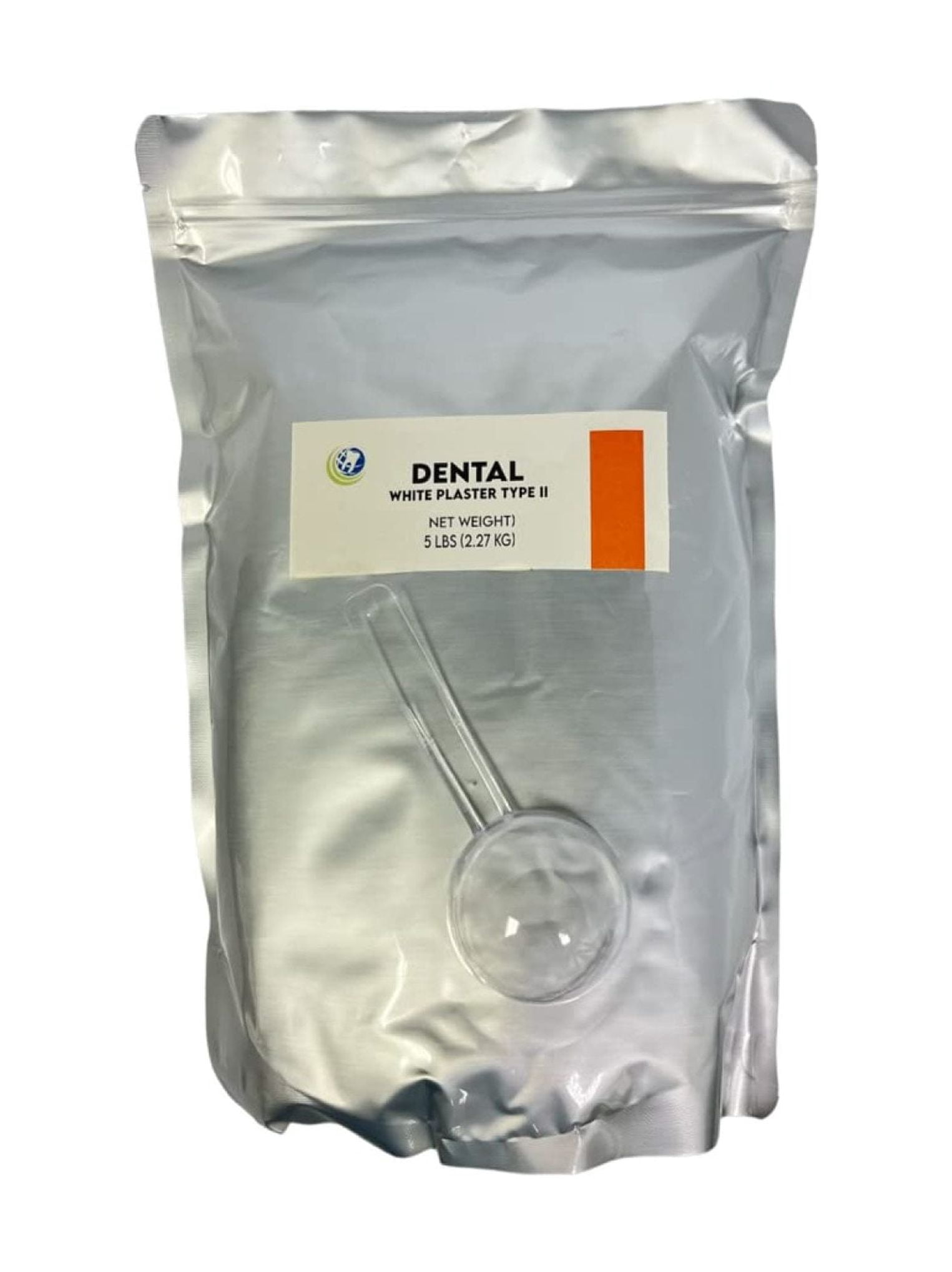 White Dental Lab Plaster with for Dental Cast Fabrication, Dental Study Model, Casting - 5 lb. Dental Plaster White Type II Regular Set Model Stones Used in Dental Lab, Arts and Crafts