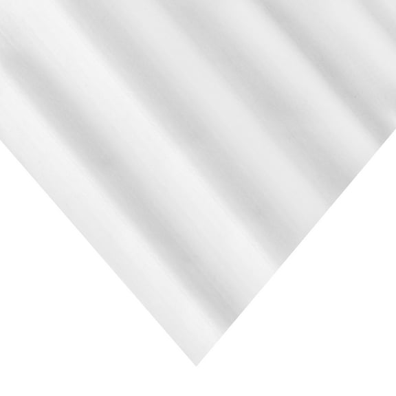White Digital Print Corrugated Polypropylene Sheet - 4mm Thick x 12" Wide x 12" Long