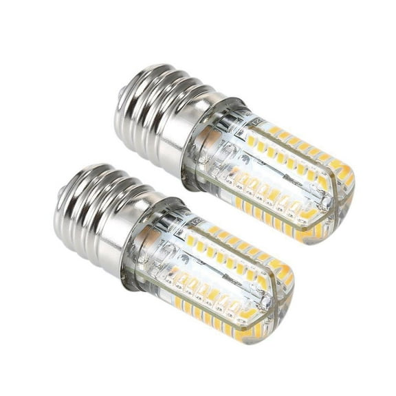 White Dimmable E17 LED Bulb Microwave Oven Appliance Light Bulb Intermediate Base Bulb 4W (40W Halogen Bulb Equivalent)) Daylight Warm White 6000K