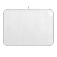 thumbnail image 1 of White Dish Drying Mat 16x18 Absorbent Microfiber Draining Rack Pad for Kitchen Counter Sink, 1 of 8