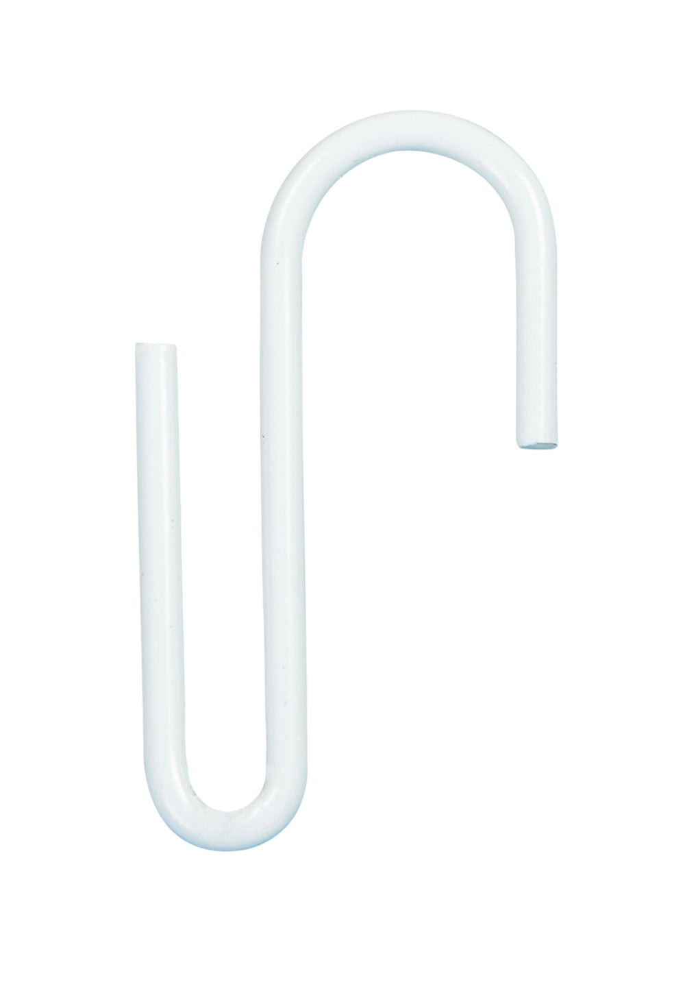 White Metal S Hook for Wire Grid Panels - Pack of 50