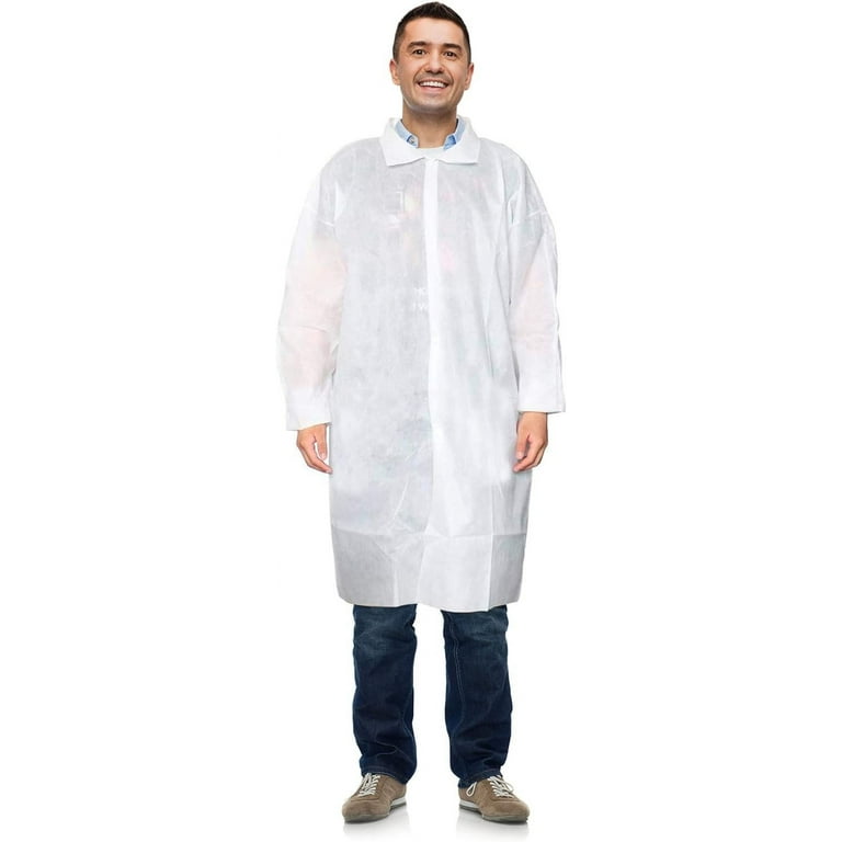 Disposable lab hotsell coats walmart