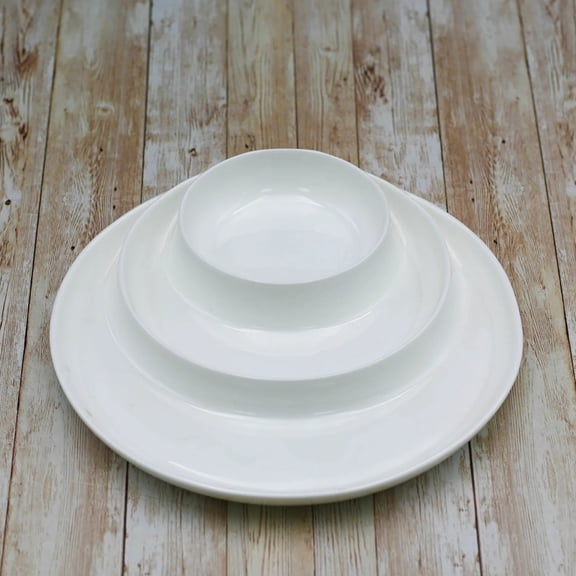 White Divided Dish 10 inch | 25.5 Cm