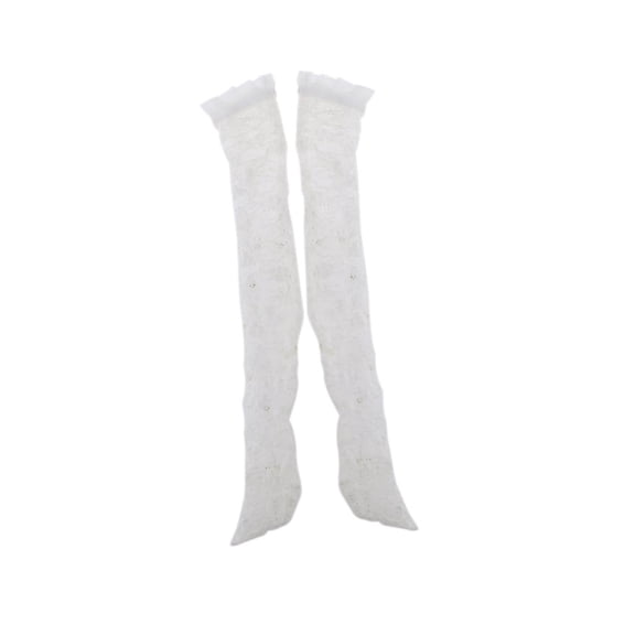 White Dolls Stockings Socks Stockings For 12 Inch / 29 Inch Dolls Dress Up Accessories