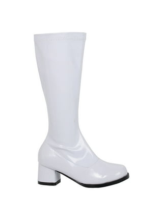 White go go outlet boots in store