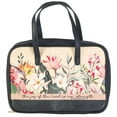 thumbnail image 1 of White Dove Designs 213112 The Joy of the Lord Bible Cover - Floral & Black - Large, 1 of 4