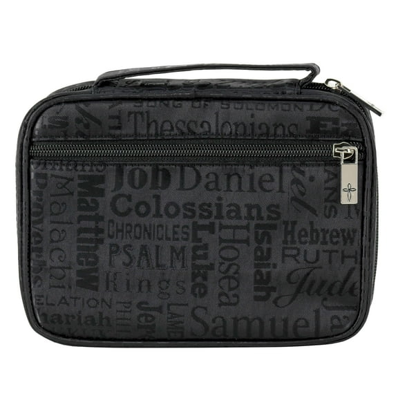 White Dove Designs Bible Cover-Books of The Bible-Compact-Black