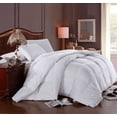thumbnail image 1 of White Down Comforter Solid All Seasons Duvet Insert By Royal Hotel, 1 of 1