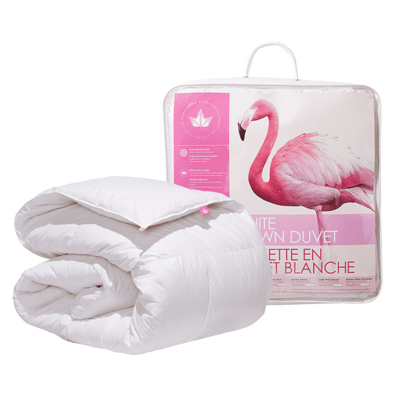 White Down Comforter - Summer Weight - Twin Size