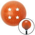 thumbnail image 1 of White Dragon Ball Z - 4 Star Orange Metal Flake Shift Knob with M16 x 1.5 Insert, 1 of 1