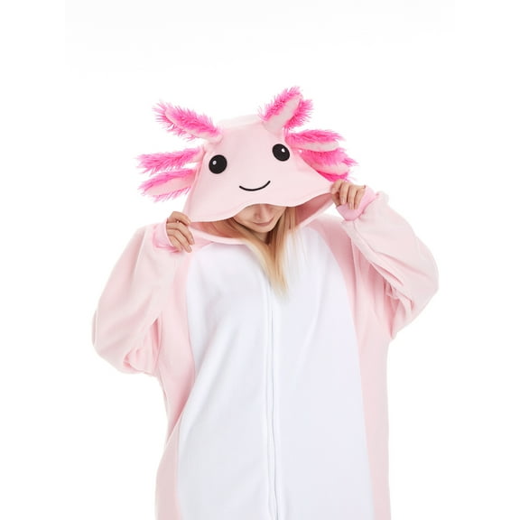White Dragon One-Piece Pajamas Halloween Long Sleeve Cartoon Cute Home Clothes Suit
