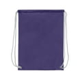 thumbnail image 1 of White Drawstring Backpack, 1 of 4