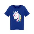 thumbnail image 1 of White Dreaming Unicorn  Head T-Shirt Toddler -Image by Shutterstock,  5 Toddler, 1 of 4