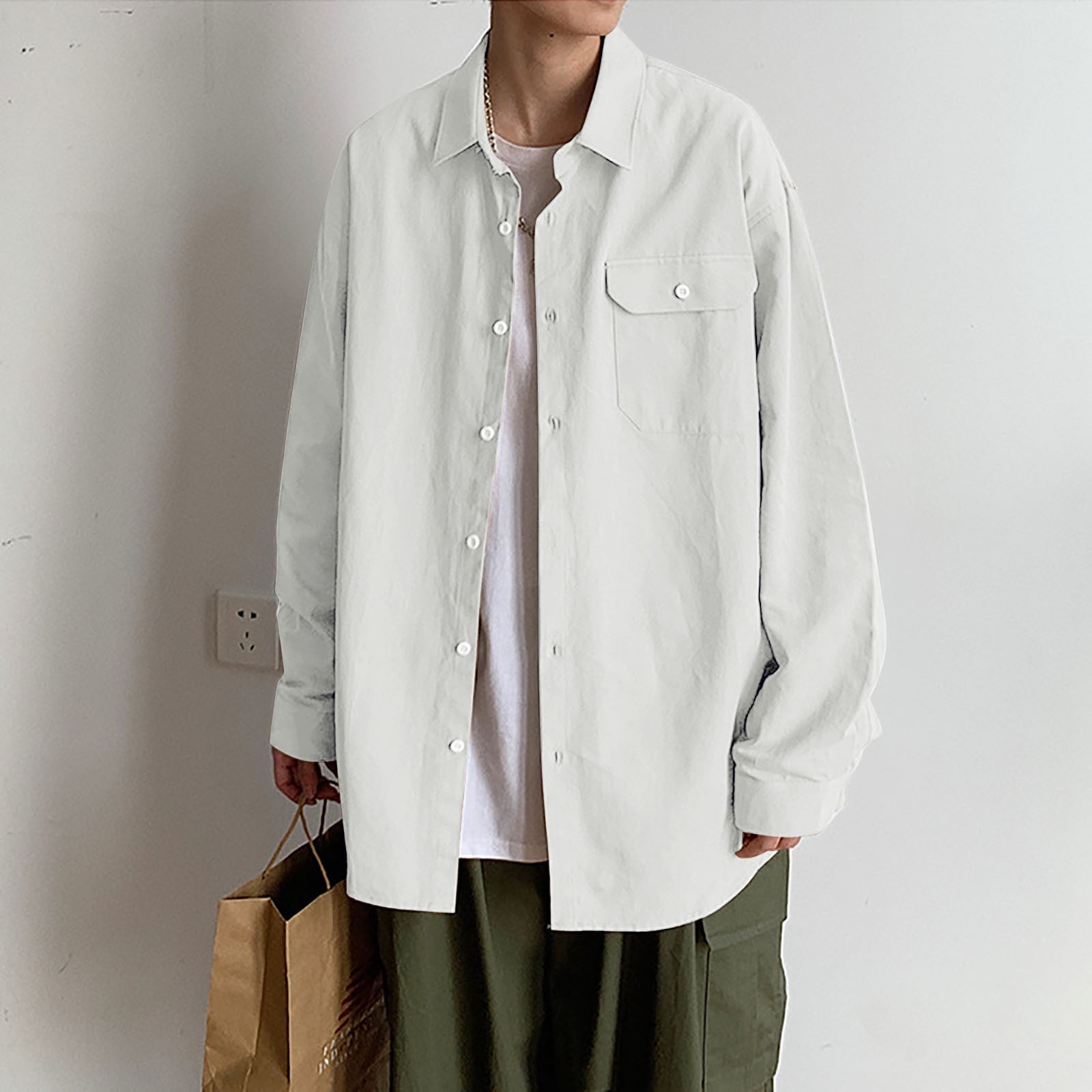 French Toast Chemise Oxford Manches Longues Pour Garçon - Blanc - Taille 10 - Col Extensible, Tissu Infroissable - Idéale école Et Superpositions