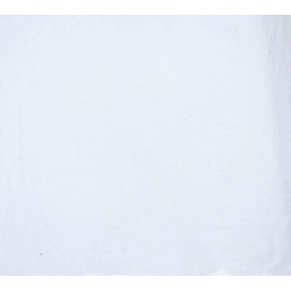 White Dressmaking Cotton Silk Fabric 55 Wide Sewing Material By The Yard